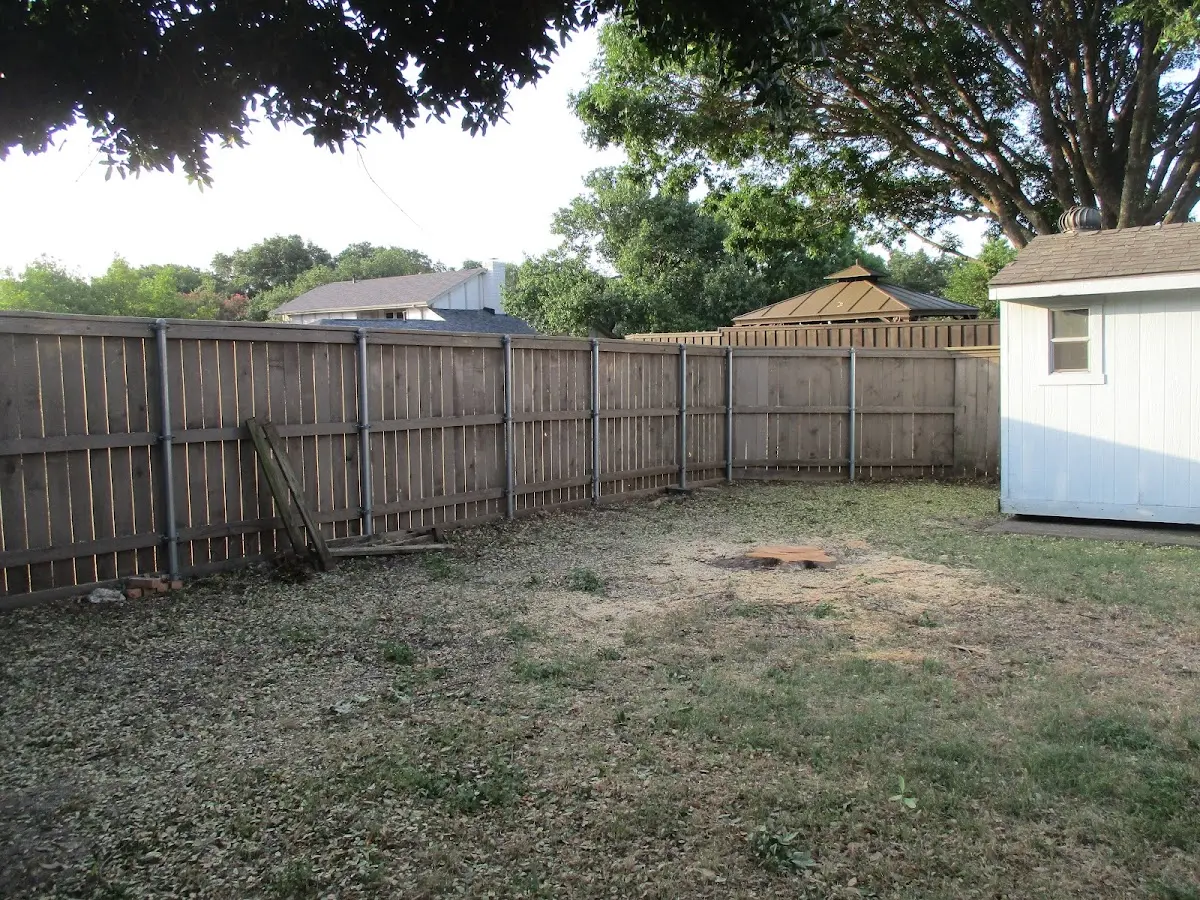 Cleared yard after professional tree removal in Colville
